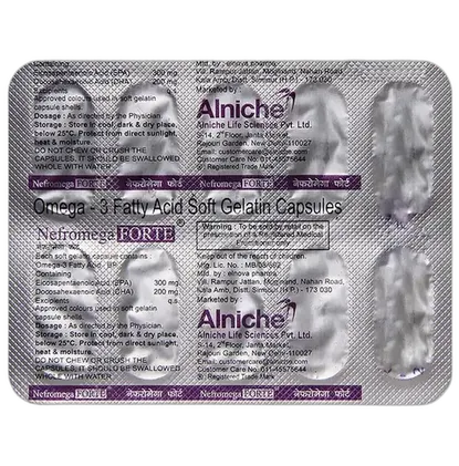 nefromega forte capsule 10's